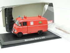 Schuco 1/43 - Mercedes L319 van fire brigade firefighters Faber Castell