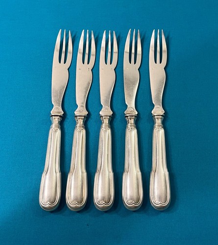 Christofle melon fruit fork - 1,