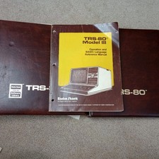 TRS-80 Software Library Lot Accounts Payable Editor Assembler  Manual READ!!!