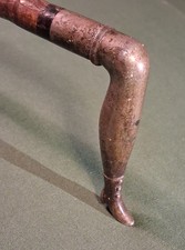 Canne XIXe. Jambe De Femme en