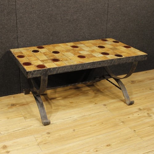 Table bas salon métal - table, de