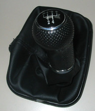 Gear knob with leather cuff VW Golf IV 4 Bora FSI GTi GT Sport V5 V6 Sport