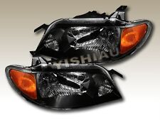 2001 2002 2003 MAZDA PROTEGE JDM BLK HOUSING HEADLIGHTS