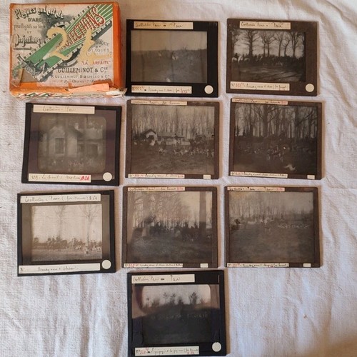Lot plaques verre photo - plaques,