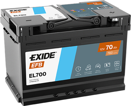 Batterie auto exide - batterie, l3