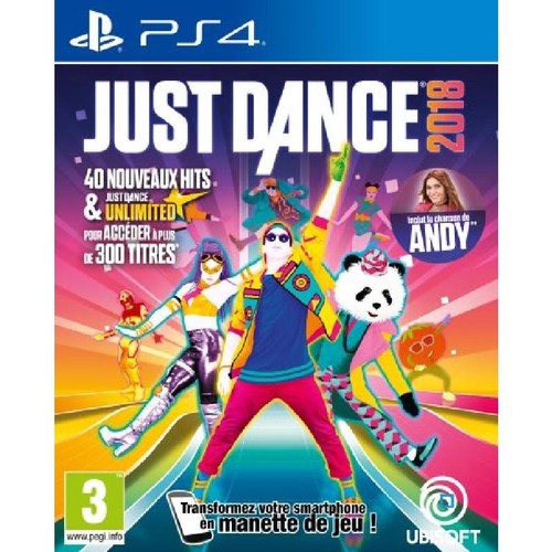 Jeu ps4 just dance 2018 - dance,