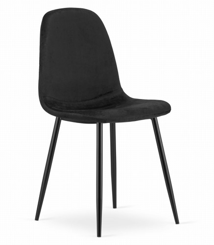 Fauteuil como velours noir x - como,