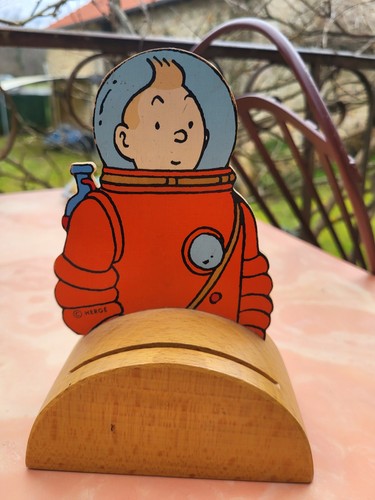 Tirelire tintin cosmonaute - tintin,