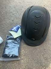 Ovation Deluxe Schooler Riding Helmet Black Small/medium