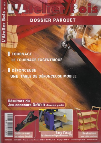 Atelier bois n 123 - l'atelier, du