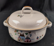 International China Heartland Village 1.5 Quart Casserole Dish with Lid