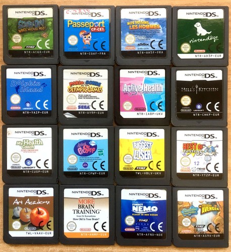 Lot cartouches nintendo ds - cartouches,