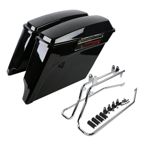 5in black stretched hard - stretched,