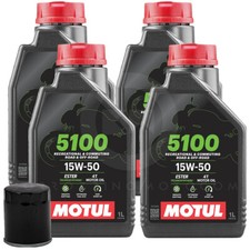 Entretien 4LT Huile MOTUL 5100