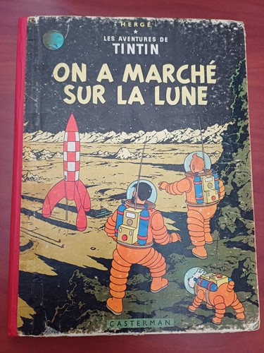Marché sur lune - la,