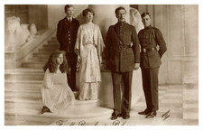 Roi Albert Ier de Belgique, Reine Elisabeth de Belgique et leurs enfants, Tirage