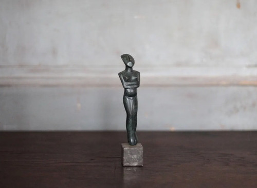 Statuette bronze sculpture - en,