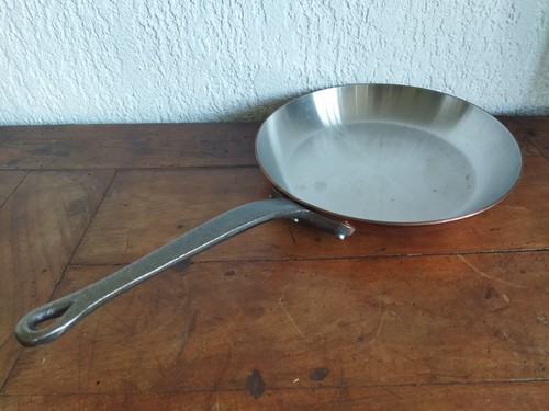 Poele sauteuse cuivre moderne - poele,