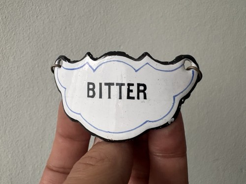 Bitter ancienne plaque - bitter, .
