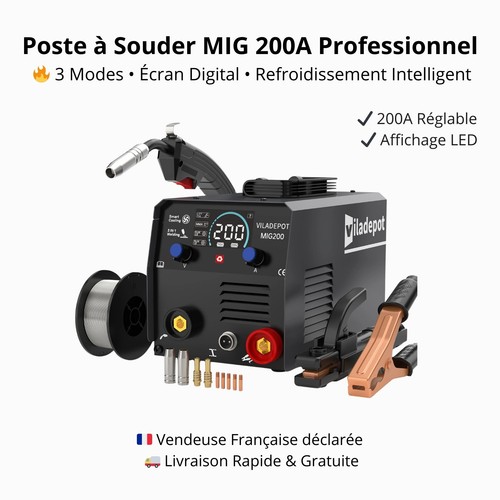 Poste souder mig - poste, 3-en-1