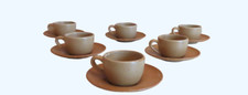 TASSE EN GRES CNP VILLAGE FRANCE LOT DE 6 TASSES 