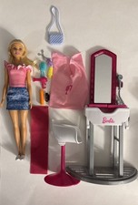 Mattel Barbie A Day at the Hair Salon Doll Set  You Can Be Anything Stylist