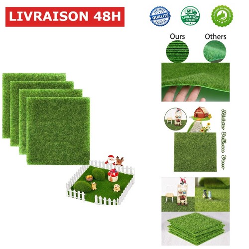 Gazon artificiel miniature - gazon,