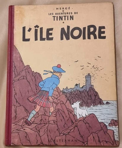 Tintin l ile - noire, /