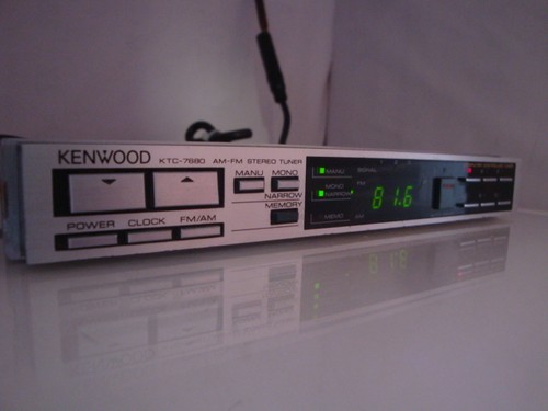 Tuner radio kenwood - radio, ktc-7680