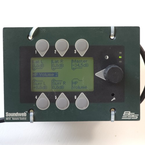 Bss soundweb 9010 remote - bss,
