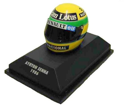 Minichamps senna lotus - minichamps, 1/8