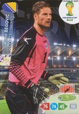 038 BEGOVIC # BOSNIA PANINI CARD ADRENALYN WORLD CUP BRAZIL 2014