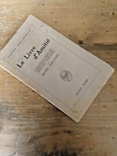 livre " Le Livre De L'amitié