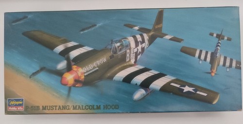 Hasegawa 51b mustang malcolm - p-51b, mustang/malcolm