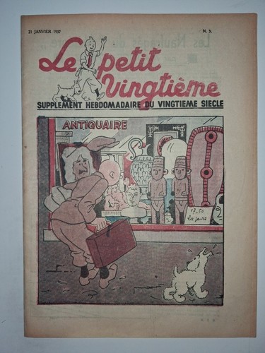 Herge tintin petit - tintin,