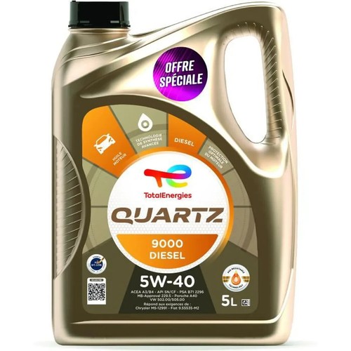 Total huile moteur quartz - total,