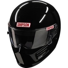 Simpson SA2020 Bandit Helmet, Matte Black, Medium