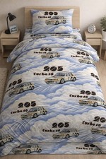  Parure Lit 1 Pers. 80's /