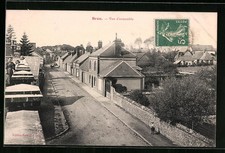 Old postcard Brou, overview 