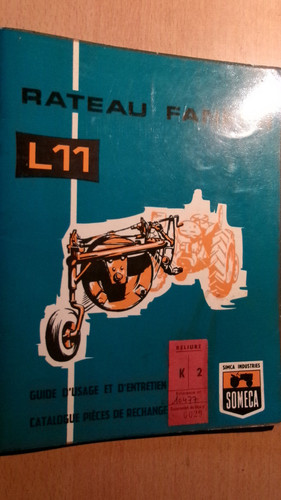 Someca rateau faneur l11 - someca,
