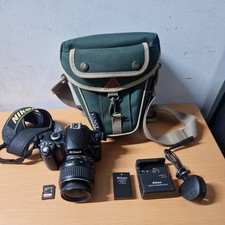 Nikon D40 Camera 10.2MP DSLR w/ 18-55mm Lens II+16GB SD+battery +charger + Bag 