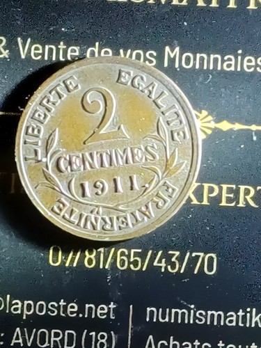 Piece monnaie ctmes 1911 - 2,