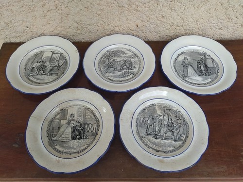 Assiettes parlantes - assiettes,