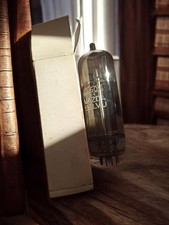 Antique Vintage Radio Tube with Original Box, Untested, Sold As Is