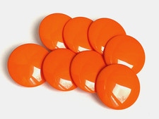 Lot de 8 boutons 27 mm -