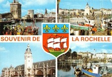  LA ROCHELLE - les Tours - la Grosse Horloge - la gare - multi-view