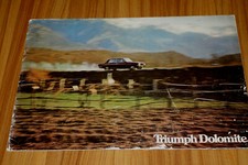 Catalogue TRIUMPH DOLOMITE de