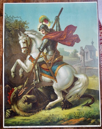Saint georges dragon - saint,