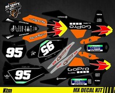 Kit Déco Moto pour / Mx Decal Kit for Ktm SX / SX-F - GoPro Black Edition
