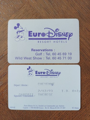 Pass euro disney disneyland - euro, id